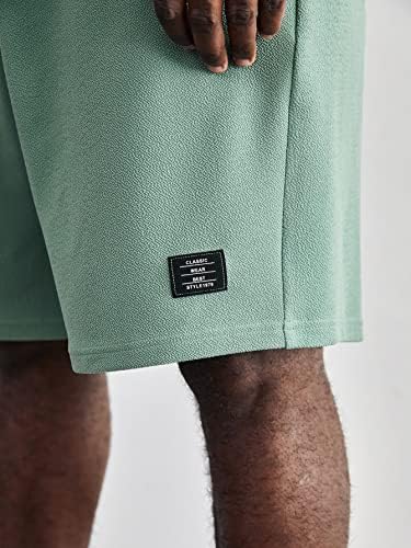Dvodijelne odjeće za muškarce Lion Print Tee & Letter Grafičke kratke hlače