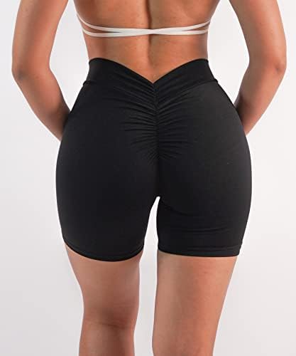 ZIOCCIE V-BACK SCRUNCH BUTT LICKING KRATKI ZA WOMEN WOURT GIMY YOGA TRUGA Aktivno vježbanje fitness kratke hlače