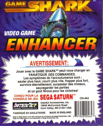 Game Shark Video Game Enhancer