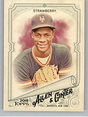 2018. Allen i Ginter 338 Darryl Strawberry New York Mets Baseball Card - GotBaseballCards