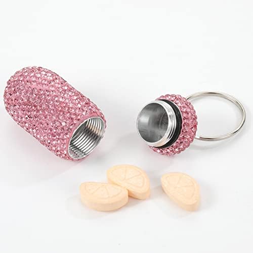 Futrola za tablete za tablete za prijenosne putne tablete boca s rhinestones Vodootporni mali držač tableta s privjeskom za ključeve