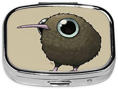 Slatka masna ptičja mini tableta kutija lijek metalni organizator putovanja prijateljska prijenosna tableta futrola