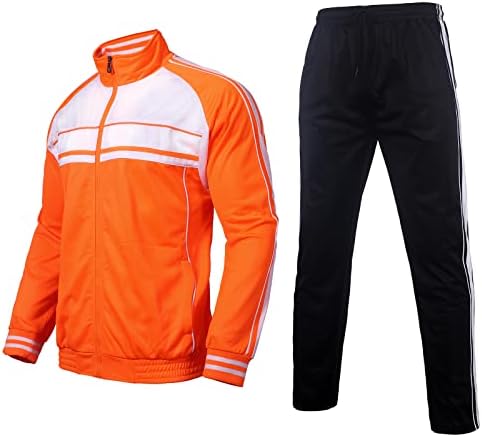 WearLink muški tracksuits dugi rukavi trčanje jogging odijelo SweatSuits 2 komada jakna za stazu i set trenerki