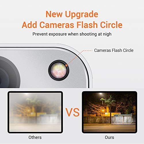 [2 pakiranje] KCT zaštitnik objektiva kamere kompatibilan s iPad Pro 11 /iPad Pro 12.9 Glass HD Clear Anti-Scchatch Anti-Shudges Anti-Shored