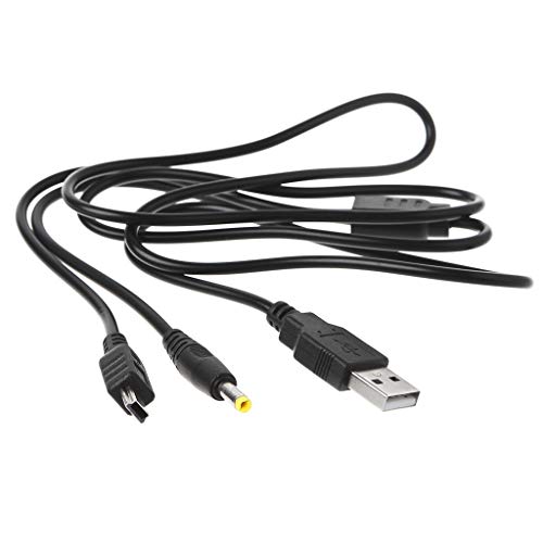 YZISS 2-u-1 USB kabel za punjenje kabela za punjenje za PSP 2000 3000 igračke Accssories