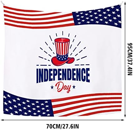 Ihtha američka zastava Patriotska fotografija pozadina tkanina Neovisnost Day Party Dekor Dekor za pivo za muškarce