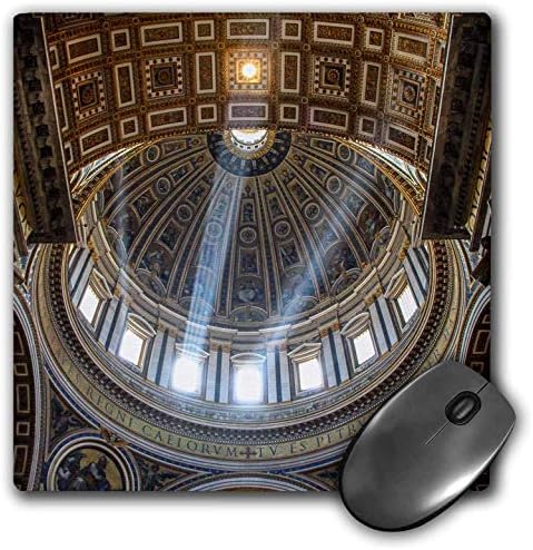 Podloga za miša bazilike Svetog Petra, Rim, Italija - 8 inča sa 9,5 inča
