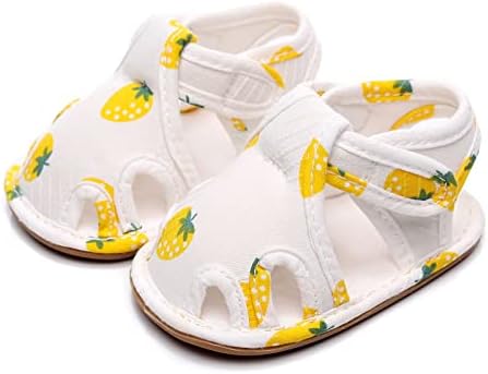 Dojenčadske cipele mekani potplat bez klizača podne cipele voćne jagode sandale s dojenčadi cipele