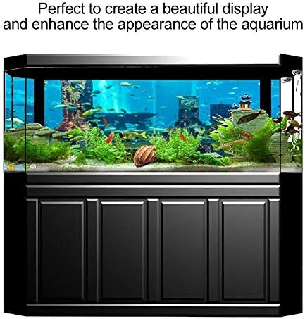 Ichiias Aquarium Pozadina PVC Coral Aquarium podvodni plakat za ribe zidne ukrase naljepnice