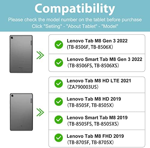 Prokase Kids Case za Lenovo Tab M8 Gen 3 2022 / Smart Tab M8 Gen 3 2022 / HD LTE 2021 / TAB M8 HD / Smart Tab M8 / Tab M8 FHD 2019,