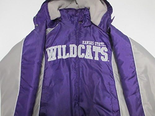 G-III Sports Kansas State Wildcats Mladi Mali izvezeni zim zimske jakne s uklonjivom kapuljačom aksu s