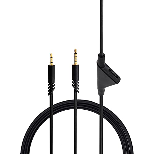 Zlit A10 A40 kabel slušalica, zamjenski kabel za kabel za ASTRO A10 A40 igračke slušalice Audio Mute Inline kabel za kabel za logitech