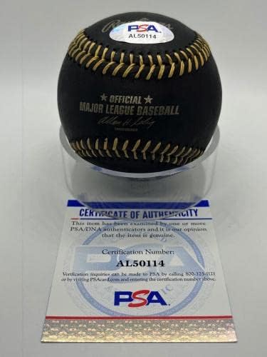 Pete Rose potpisao je službeni autogram MLB Black & Gold čipke PSA DNA *14 - Autografirani bejzbol