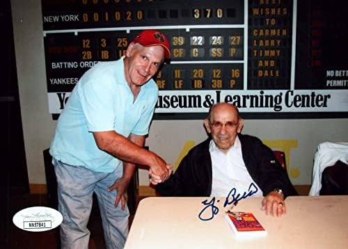Yogi Berra Baseball Hof potpisao 5x7 fotografija s JSA CoA - Autografirane MLB fotografije