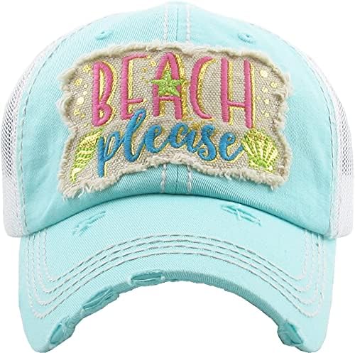 KBETHOS plaža molim žensku mrežicu bejzbol šešir