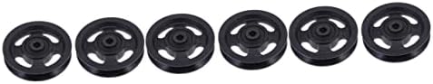 6 kom remenica pribor Pribor za vježbanje kabelska remenica kotač za fitness alat za fitness remenica dizalica plastična remenica kotač