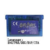 ROMGAME 32 -bitna ručna konzola za video igranje s kartonom Harry Potter Collection eng/fra/deu/esp/ita jezik EU verzija Blue Shell