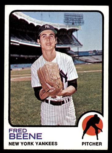 1973. Topps 573 Fred Beene New York Yankees Ex/MT+ Yankees