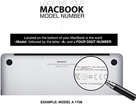 CARTION CARK CASE Kompatibilan s MacBook Mac Pro Air 12 13 15 16 inčni M1 Retina plastični poklopac Dis18