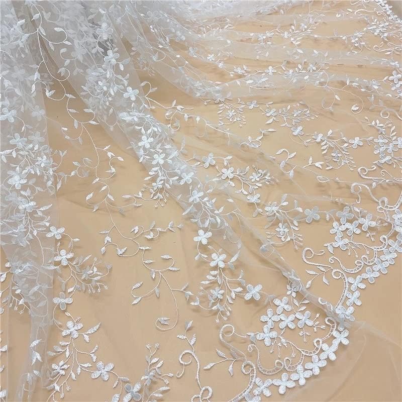 GANFANREN Nadvoji vez DIY šivanje vjenčanica Vestio cvjetne čipke tkanina Osnovna godišnjeg odmora tkanina