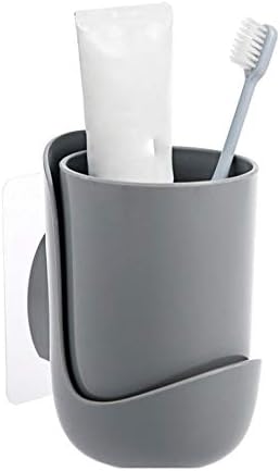 Doubao kreativni zidni držač za četkice za zube s šalicom kupaonica vodootporna prašina zaštitna četkica za zube Organizator kupaonice