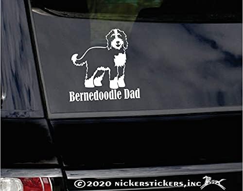 BERNEDOODLE tata | Nickerickers® naljepnica naljepnica za vinil psa