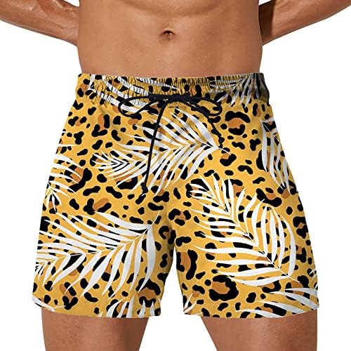 Memorijska pjena klizanje prilagođene logotip Moda ljetne kratke hlače casual nositi muške životinjske leopardove ispis 3D trening