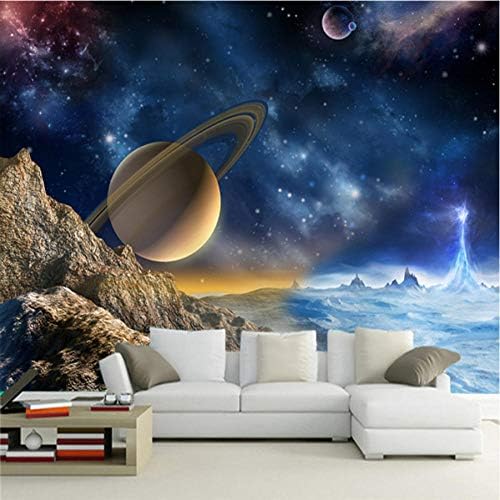 Fotografska pozadina 3d stereo kozmički planet Mural Wall Thibn dnevni boravak Dječja dječja spavaća soba Pozadina spavaća soba zidna