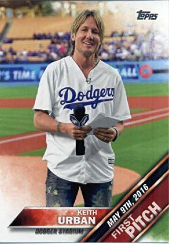 Topps Update Prvi teren FP-5 Keith Urban Los Angeles Dodgers Baseball Card-Mint