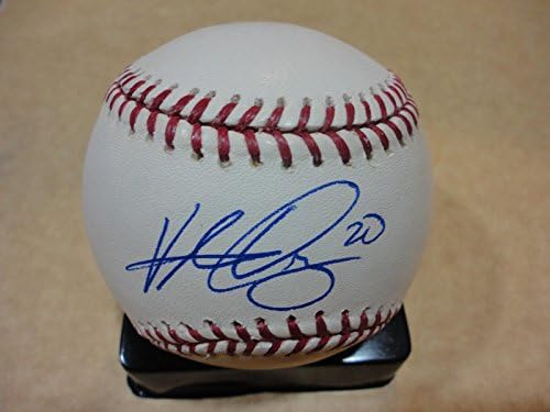 Victor Diaz Mets Rangers potpisao je bejzbol s autogramom majora liga