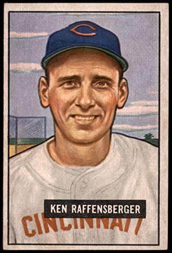 1951. Bowman 48 Ken Raffensberger Izvrsne crvene boje
