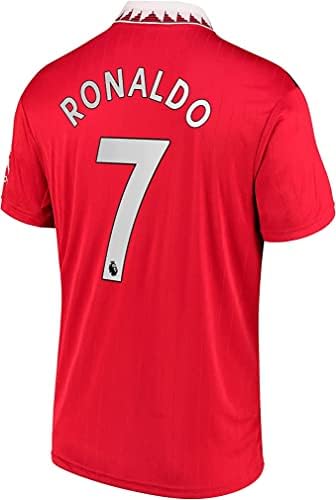 Ronaldo 7 Man United Home Mun's Soccer Jersey 22/23
