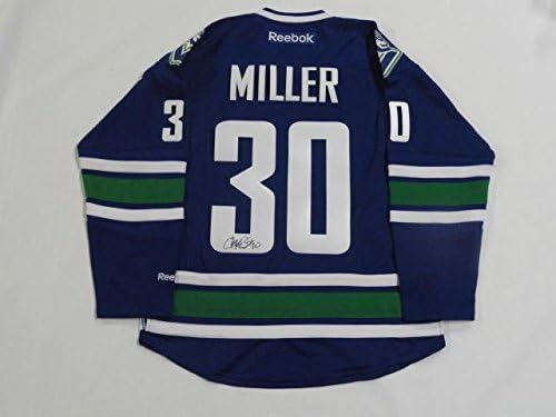 Ryan Miller potpisao je RBK Vancouver Canucks Alternativni Jersey licenciran JSA CoA - Autografirani NHL dresovi