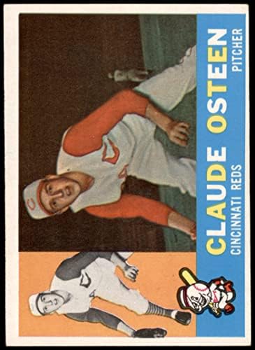1960. Topps 206 Claude Osteen Cincinnati Reds Ex Reds