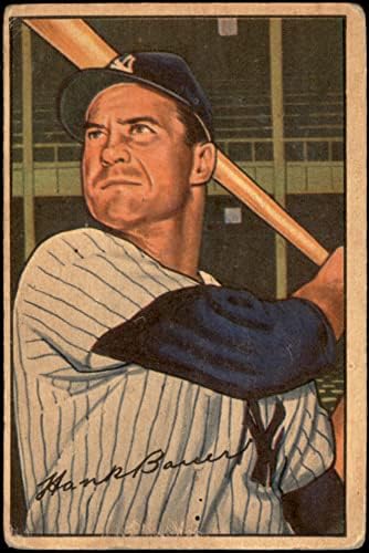 1952. Bowman 65 Hank Bauer New York Yankees Fair Yankees