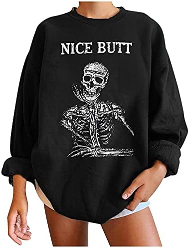Ženske pulover Neaktice bez kapuljača džemperi Halloween Halloween Tweambirt Twivers Twishirt