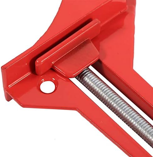 Stoka za uho oznaka silikonski alat za zabranu crvena aluminijska legura crvena 90 stupnjeva desni kut kutni učvršćivanje učvršćivača