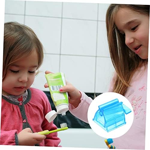 Hemoton 3pcs pasta za zube Squeezer sok za ruke Press gadgeti za dječju pastu za zube za djecu pasta za zube Squeezer Rack za kupaonicu