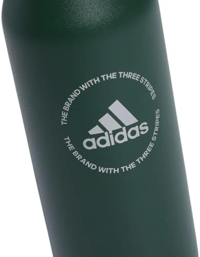 Adidas 1 litre metalna boca vode, vruće/hladno dvostruko zid izolirano 18/8 nehrđajući čelik