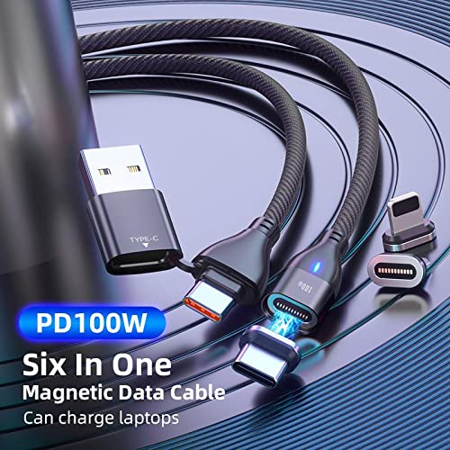 Boxwave kabel kompatibilan s čast magijom - magnetosnap pd ALLOCKALE kabel, magnet pd 100W kabel za punjenje USB Type -C Micro USB