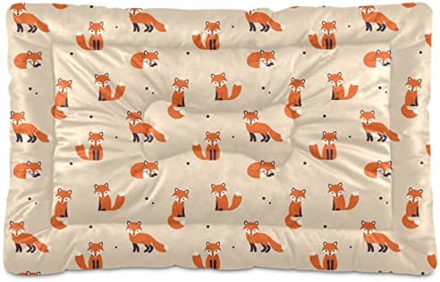 Emelivor lisice pseće mačje krevet za pranje kućišta za kućne ljubimce protiv klizanja pravokutnik udoban uzgajivači za male medije
