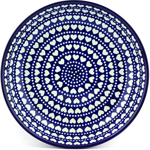 Poljska keramika 12¾ inčna zdjela koju je napravila Ceramika ArtystycZNA + Potvrda o autentičnosti