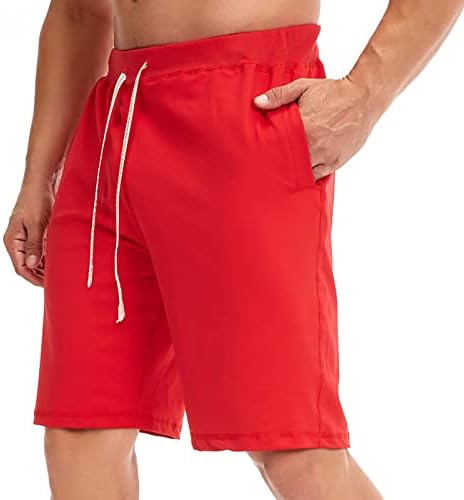 Plivači za muškarce kratke, muške kratke hlače casual Classic FITSTRING PLAŽE Kratke hlače s elastičnim strukom i džepovima