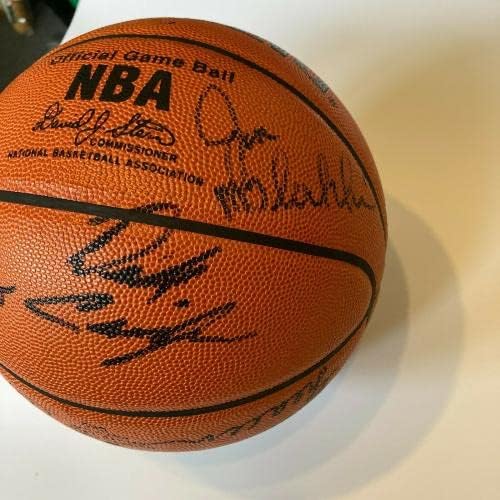 1970-71 Milwaukee Bucks NBA Champs Team potpisao službenu košarku JSA CoA - Košarka s autogramima