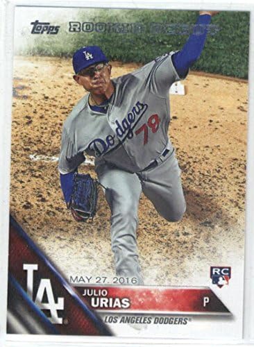 Topps Update US136 Julio Urias Los Angeles Dodgers MLB BASEBALL CARD NM-MT