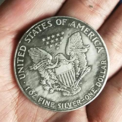 1918. Replika Komemorativni američki prigodni prigodni stari novčić Morgan Wandering Nickel Coin za tatu/prijatelja/muža