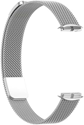 Mesh Watch Band kompatibilan za Fitbit Luxe/Fitbit Luxe Special Edition Zamjenski metalni bendovi, luksuzni nehrđajući čelik Magnetički