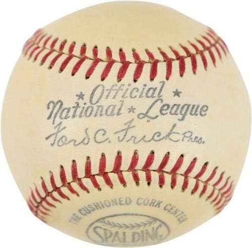 Zapanjujući singl Connie Mack potpisao je bejzbol Nacionalne lige s JSA CoA - Autografirani bejzbol