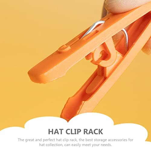 Vješalica za šešire 2pcs sušilica rublja s kopčama kopče za sušenje odjeće vješalice za odjeću kopča za odlaganje šešira vješalice