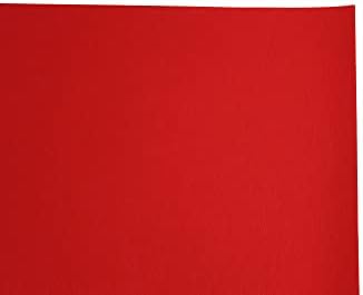 Vrhunska prirodna tkana tkanina od ekoloških vlakana na bazi papira, 12 12, crvena, pakiranje od 5 komada